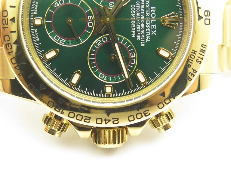 MiroTime 0316 RelaxedFit Daytona 116515 Noob 1:1 Best Edition Rose Gold Dial On Black Rubber Strap A7750(Free Extra Strap) 3740